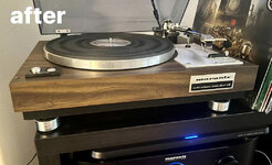 3 Mnpctech Adjustable Sorbothane ISO Acoustics Turntable Isolation Fe